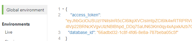 Altair Database Id