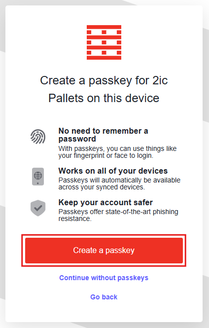 [Passkey]